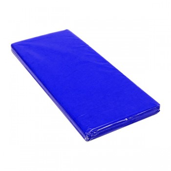 Papel china azul rey/victoria con 100 piezas