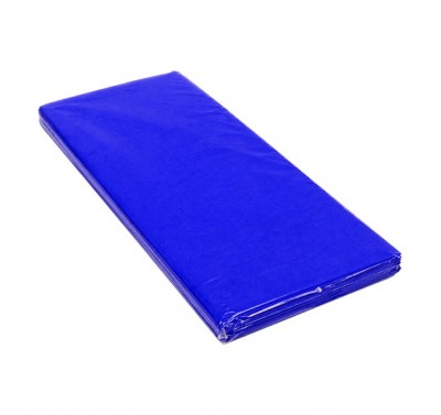 Papel china azul rey/victoria con 100 piezas