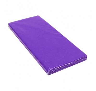 Papel china morado con 100 piezas