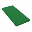 Papel china verde bandera con 100 piezas