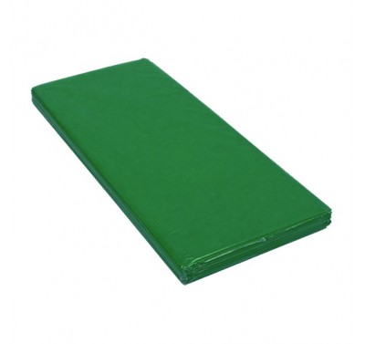 Papel china verde bandera con 100 piezas