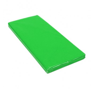 Papel china verde limon  con 100 piezas