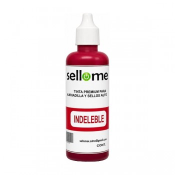 Tinta para marcador indeleble rojo Copidux 60 ml.