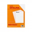 Hoja opalina tamaño carta papel Imperial 120 gramos con 100 hojas