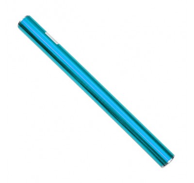 Rollo metalizado azul cielo con 25 metros 