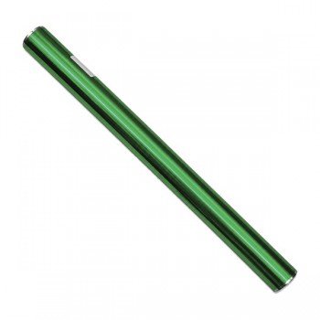 Rollo metalizado verde bandera con 25 metros
