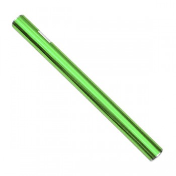 Rollo metalizado verde limon con 25 metros