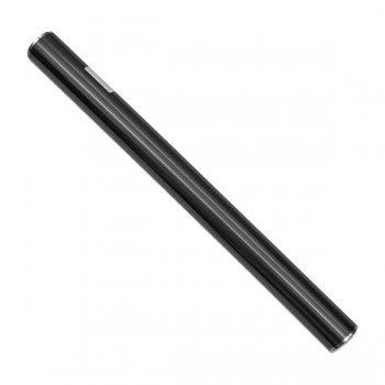Rollo metalizado negro con 25 metros