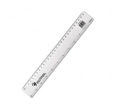 Regla aluminio 30 cms Escrimex