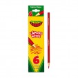 Rojo carmin Crayola con 6 pzas