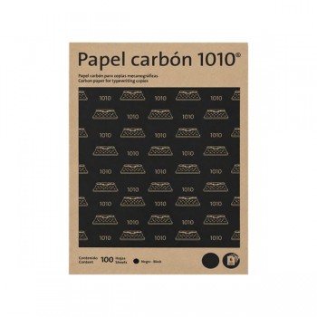 Papel carbon tama&ntilde;o carta Pelikan 1010 con 100 piezas