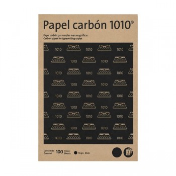 Papel carbon tama&ntilde;o oficio Pelikan 1010 con 100 piezas