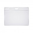 Porta gafete de mica Chaine 9 X 11.5 mediano horizontal con 25 piezas