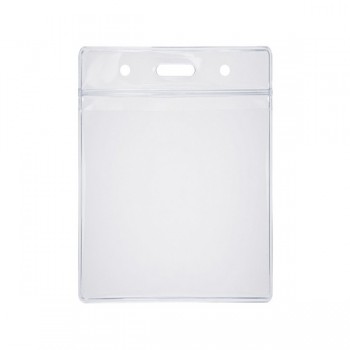 Porta gafete Chaine 9 x 12 grande vertical con 25 piezas