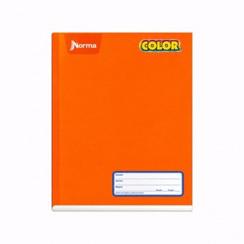 Cuaderno college Norma color cosido doble raya 100 hojas