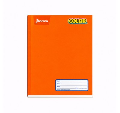 Cuaderno college Norma color cosido doble raya 100 hojas