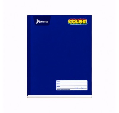 Cuaderno college Norma color cosido cuadro chico 100 hojas