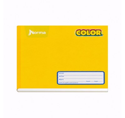 Cuaderno forma italiana Norma color cosido raya 100 hojas