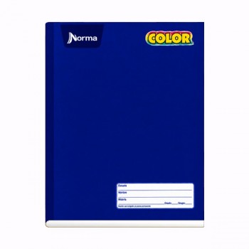 Cuaderno profesional Norma color cosido cuadro grande 100 hojas