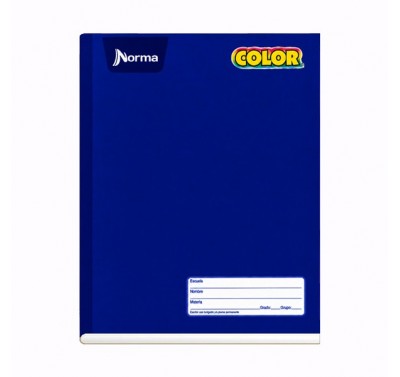 Cuaderno profesional Norma color cosido cuadro grande 100 hojas