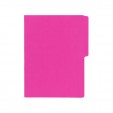 Folder tamaño carta fluorescente fucsia con 25 piezas