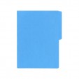 Folder tamaño carta fluorescente azul con 25 piezas