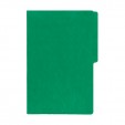 Folder tamaño oficio fluorescente verde bandera con 25 piezas