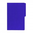 Folder tamaño oficio fluorescente super cobalto con 25 piezas