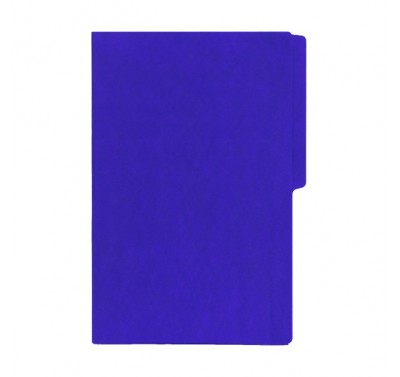 Folder tamaño oficio fluorescente super cobalto con 25 piezas