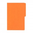 Folder tamaño oficio fluorescente naranja con 25 piezas