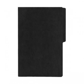 Folder tama&ntilde;o oficio fluorescente negro con 25 piezas