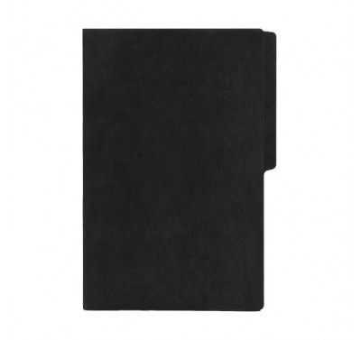 Folder tamaño oficio fluorescente negro con 25 piezas