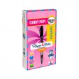 Bolígrafo punto mediano Kilometrico inkjoy negro candy pop con 12 piezas