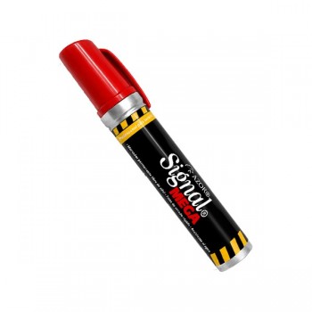 Marcador permanente mega size rojo Azor