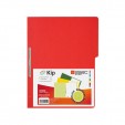 Folder KIP con broche 8 cms tamaño carta rojo con 10 piezas 