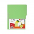 Folder KIP con broche 8 cms tamaño carta verde claro con 10 piezas 
