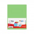 Folder Kip con palanca tamaño carta verde claro con 4 piezas