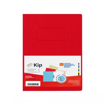 Folder KIP con palanca tama&ntilde;o carta rojo con 4 piezas