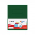Folder Kip con palanca tamaño carta verde obscuro con 4 piezas