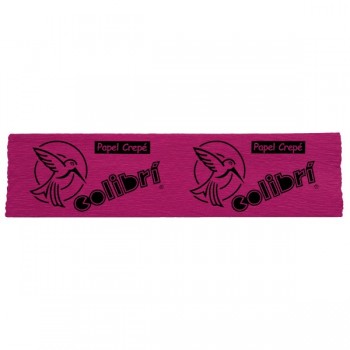 Papel crepe Colibri bugambilia con 10 piezas