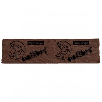 Papel crepe Colibri cafe con 10 piezas