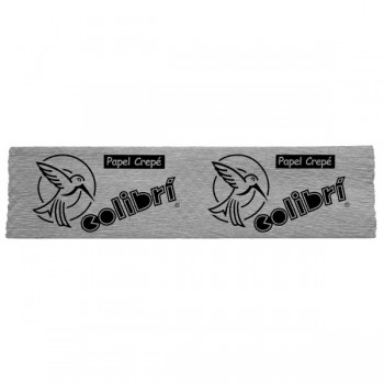 Papel crepe Colibri gris con 10 piezas