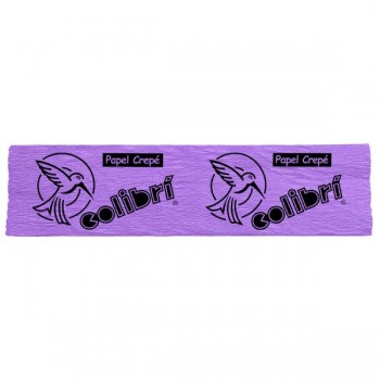 Papel crepe Colibri lila con 10 piezas