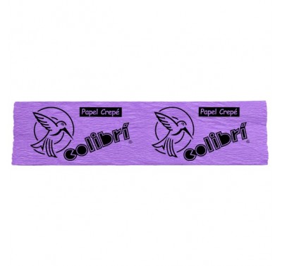 Papel crepe Colibri lila con 10 piezas