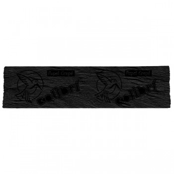 Papel crepe Colibri negro con 10 piezas