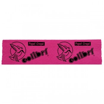 Papel crepe Colibri rosa mexicano con 10 piezas