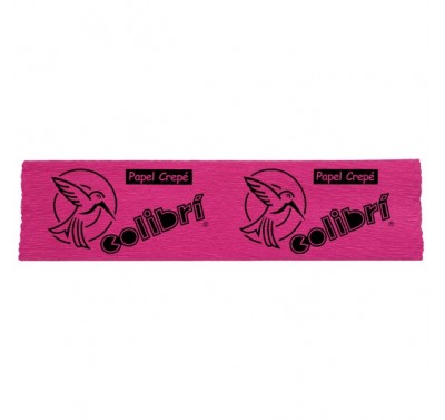 Papel crepe Colibri rosa mexicano con 10 piezas
