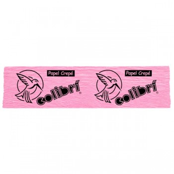 Papel crepe Colibri rosa claro con 10 piezas