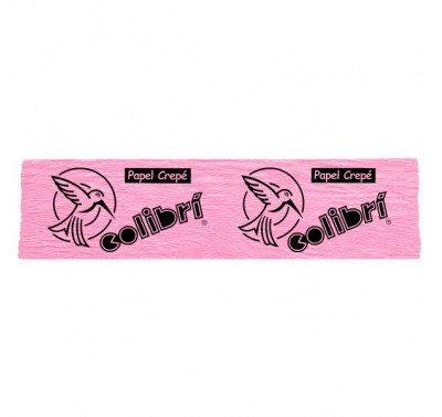 Papel crepe Colibri rosa claro con 10 piezas