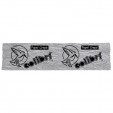 Papel crepe Colibri metalico plata con 10 piezas